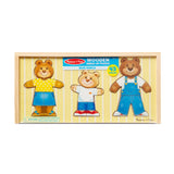 Bear Family Dress-Up Puzzle - 45 Pieces X7
