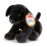 Benson Black Lab Puppy Dog Stuffed Animal A6