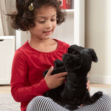 Benson Black Lab Puppy Dog Stuffed Animal A6