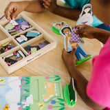 Best Friends Magnetic Dress-Up Play Set Z3