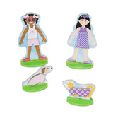 Best Friends Magnetic Dress-Up Play Set Z3