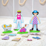 Best Friends Magnetic Dress-Up Play Set Z3