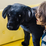 Black Lab Giant Stuffed Animal B3