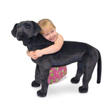 Black Lab Giant Stuffed Animal B3