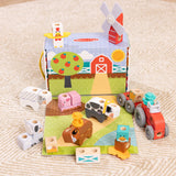Blockables™ Play Sets Farm and Farm Friends 2-Pack Bundle G4