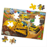 Building Site Floor Puzzle - 48 Pieces A4