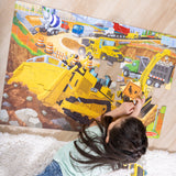 Building Site Floor Puzzle - 48 Pieces A4