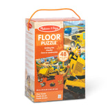 Building Site Floor Puzzle - 48 Pieces A4