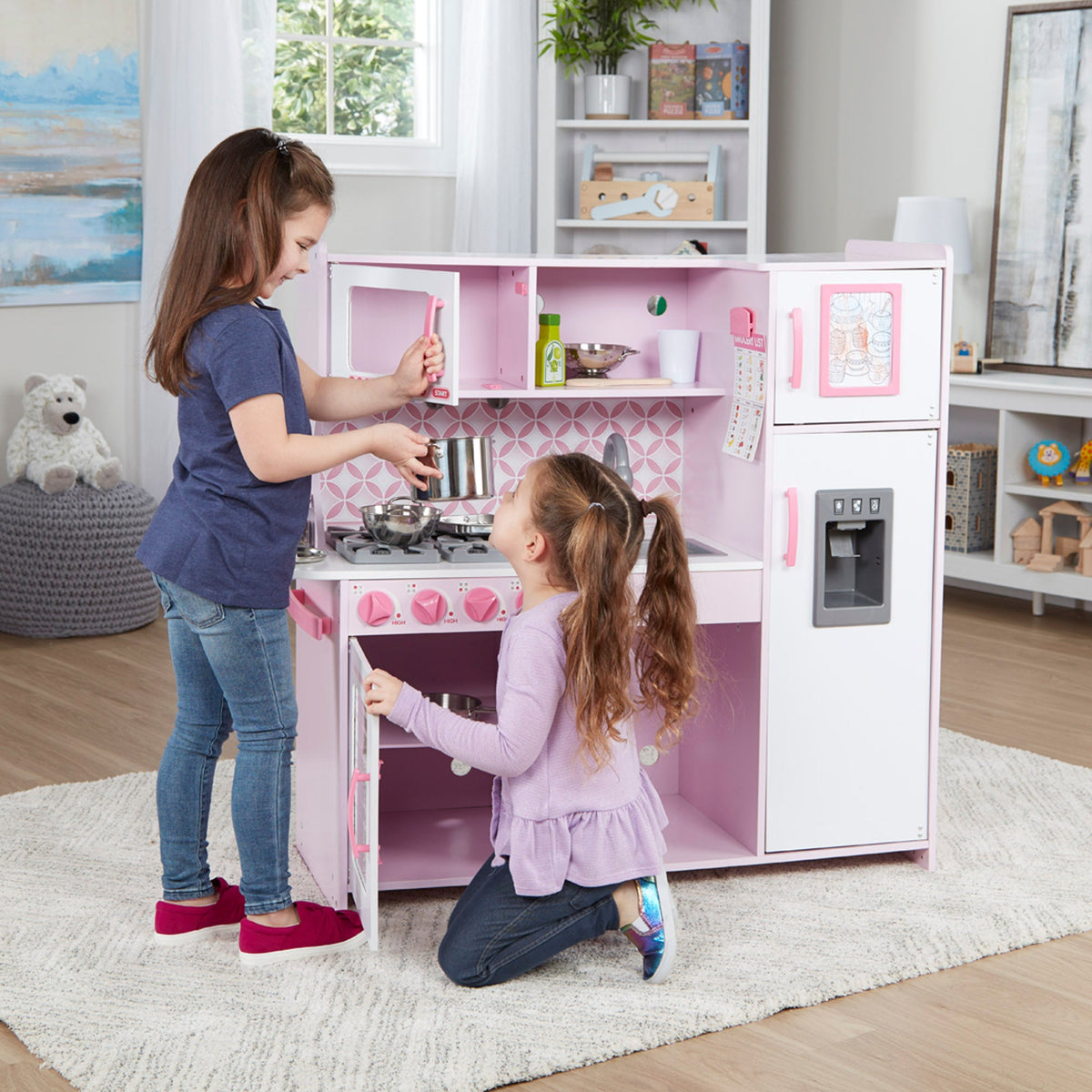 Chef's Kitchen Wooden Activity Center W0