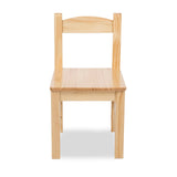 Child's Lift-Top Desk & Chair - Honey J4