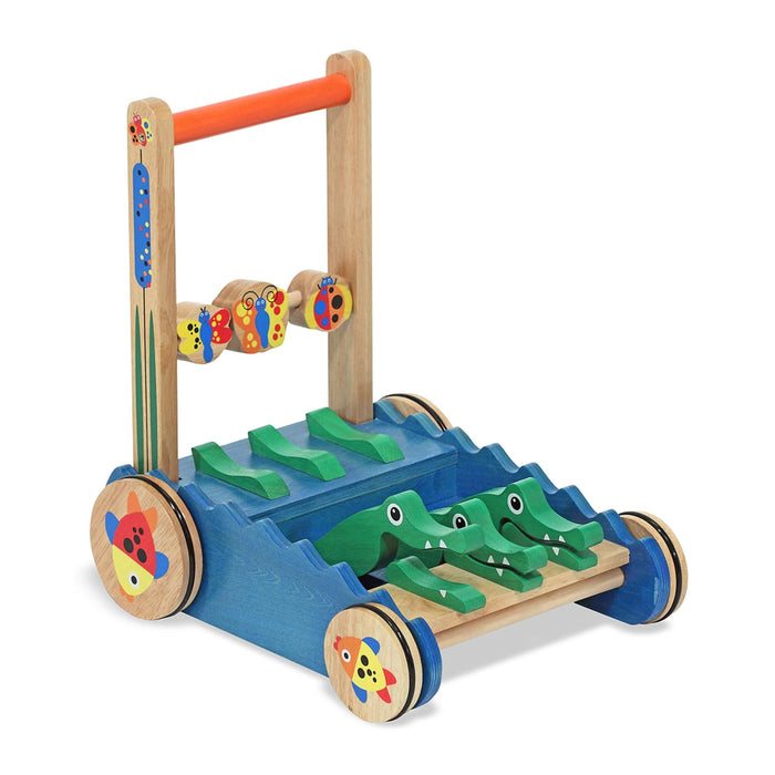 Chomp & Clack Alligator Push Toy V5
