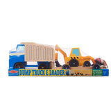 Classic Toy Dump Truck & Loader Y5