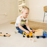 Classic Toy Dump Truck & Loader Y5
