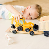 Classic Toy Dump Truck & Loader Y5