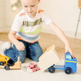 Classic Toy Dump Truck & Loader Y5