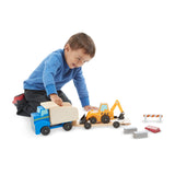 Classic Toy Dump Truck & Loader Y5