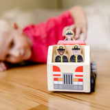 Classic Wooden Fire Truck Play Set P5