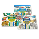 Coloring Pad 3-Pack: Animals, Vehicles, Multi-Theme B0