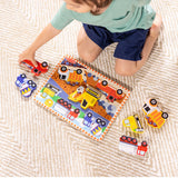 Construction Chunky Puzzle - 6 Pieces J0