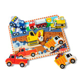 Construction Chunky Puzzle - 6 Pieces J0