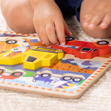 Construction Chunky Puzzle - 6 Pieces J0