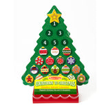 Countdown to Christmas Wooden Seasonal Calendar U2