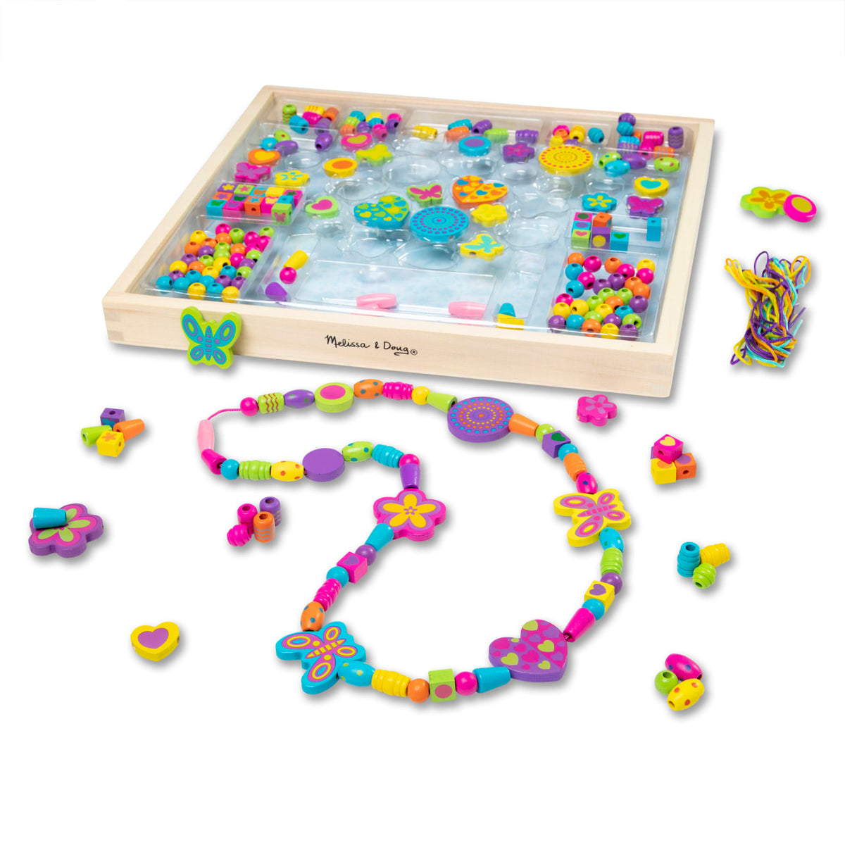 Created by Me! Bead Bouquet Wooden Bead Kit Q6