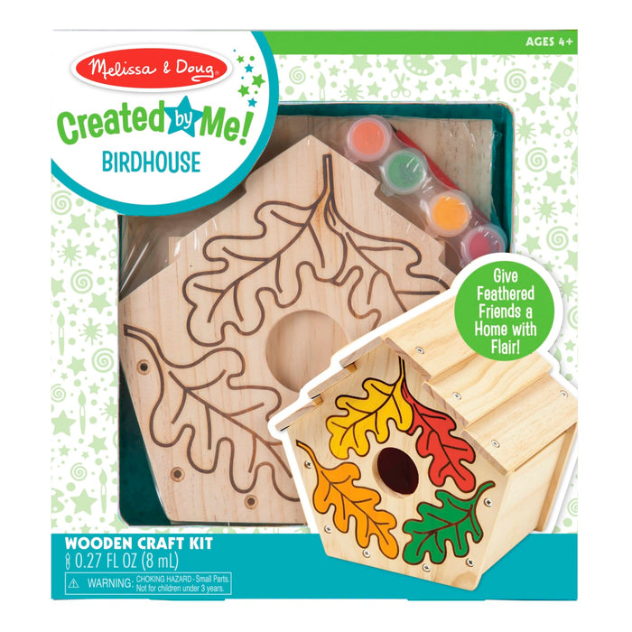 Created by Me! Birdhouse Wooden Craft Kit C0