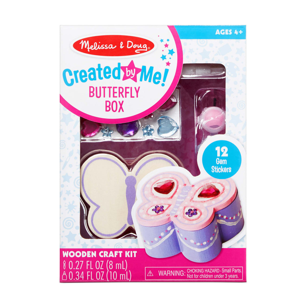 Created by Me! Butterfly Box Wooden Craft Kit U6