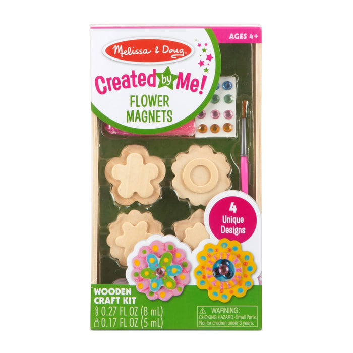 Created by Me! Flower Magnets Wooden Craft Kit S7