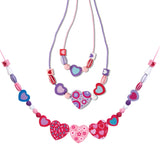 Created by Me! Heart Beads Wooden Bead Kit R0