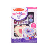 Created by Me! Heart Box Wooden Craft Kit T9