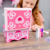 Created by Me! Jewelry Box Wooden Craft Kit J2