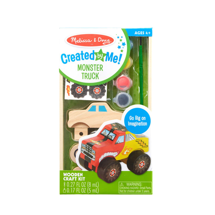 Created by Me! Monster Truck Wooden Craft Kit I3