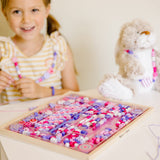 Created by Me! Sparkle & Shimmer Beads Wooden Bead Kit S8