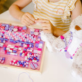 Created by Me! Sparkle & Shimmer Beads Wooden Bead Kit S8