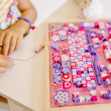 Created by Me! Sparkle & Shimmer Beads Wooden Bead Kit S8