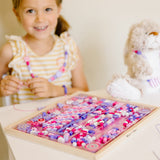 Created by Me! Sparkle & Shimmer Beads Wooden Bead Kit S8