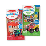 Created by Me!™ Vehicles Craft Kit 2-Pack: Monster Truck, Train R1