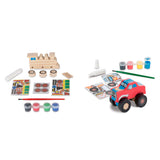 Created by Me!™ Vehicles Craft Kit 2-Pack: Monster Truck, Train R1