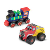 Created by Me!™ Vehicles Craft Kit 2-Pack: Monster Truck, Train R3