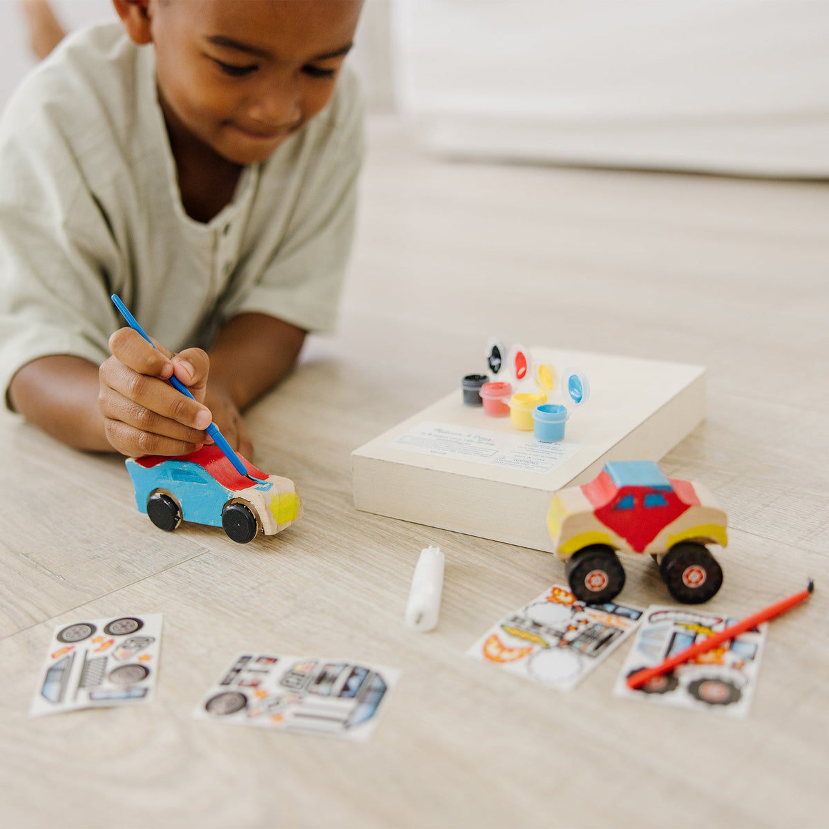 Created By Me!™ Vehicles Craft Kit 2-Pack: Race Car & Monster Truck E5