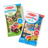 Created By Me!™ Vehicles Craft Kit 2-Pack: Race Car & Monster Truck K5