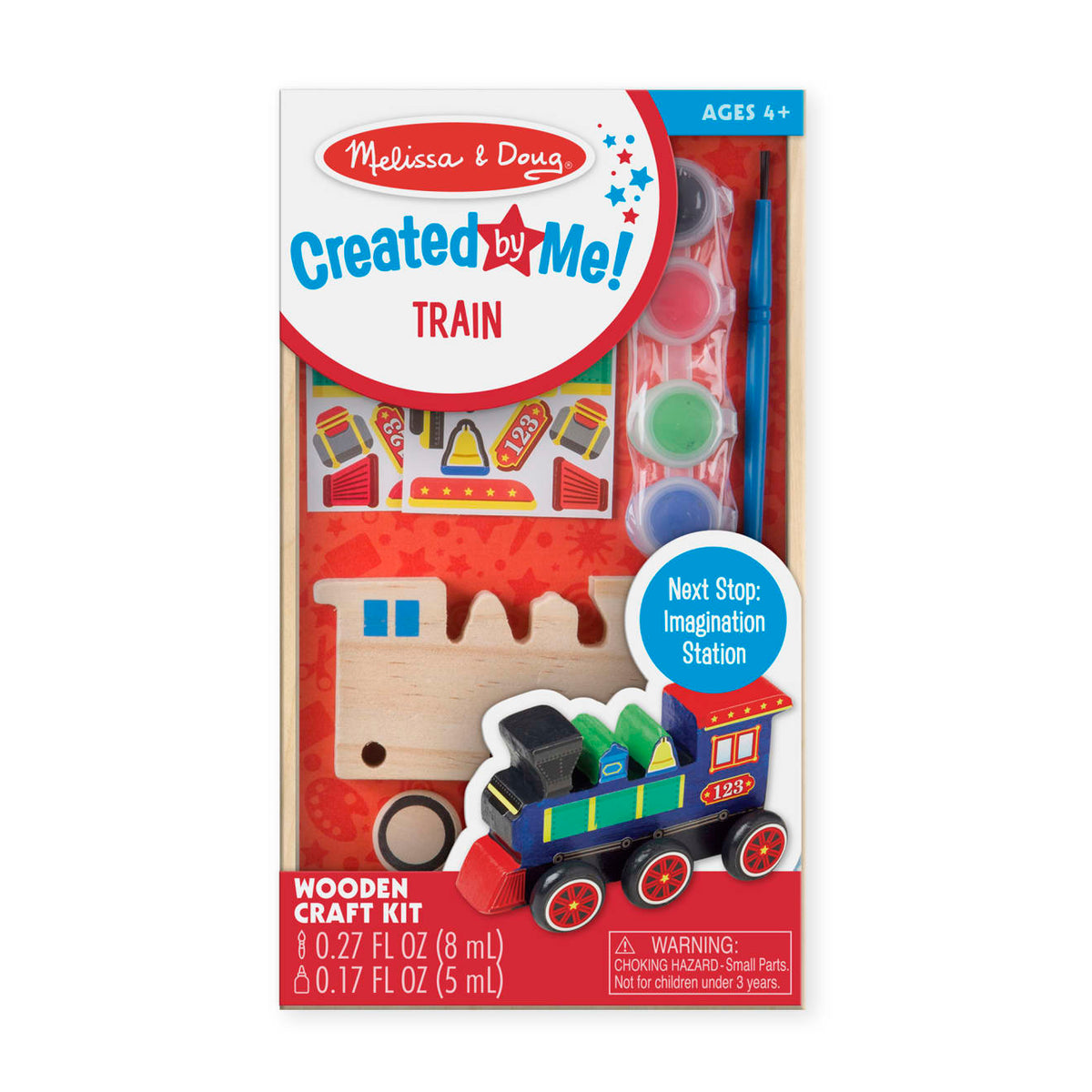 Created by Me! Train Wooden Craft Kit Y6