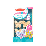 Created by Me! Wooden Butterfly Magnets Craft Kit W8