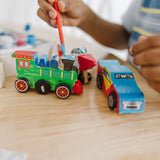Createed by Me!™ Vehicle Craft Kit 3-Pack: Plane, Train, Race Car T5