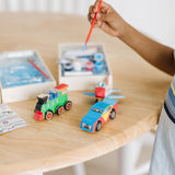 Createed by Me!™ Vehicle Craft Kit 3-Pack: Plane, Train, Race Car T5