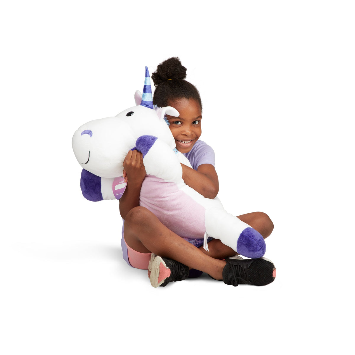 Cuddle Unicorn Jumbo Plush Stuffed Animal W3
