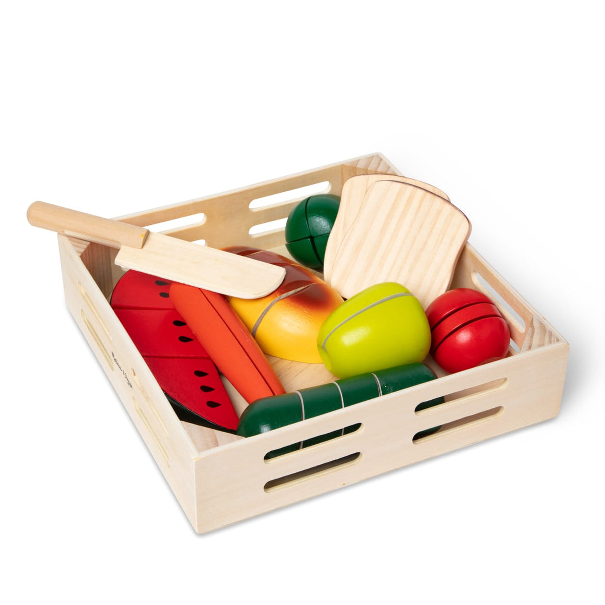Cutting Food - Wooden Play Food J7