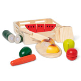 Cutting Food - Wooden Play Food J7